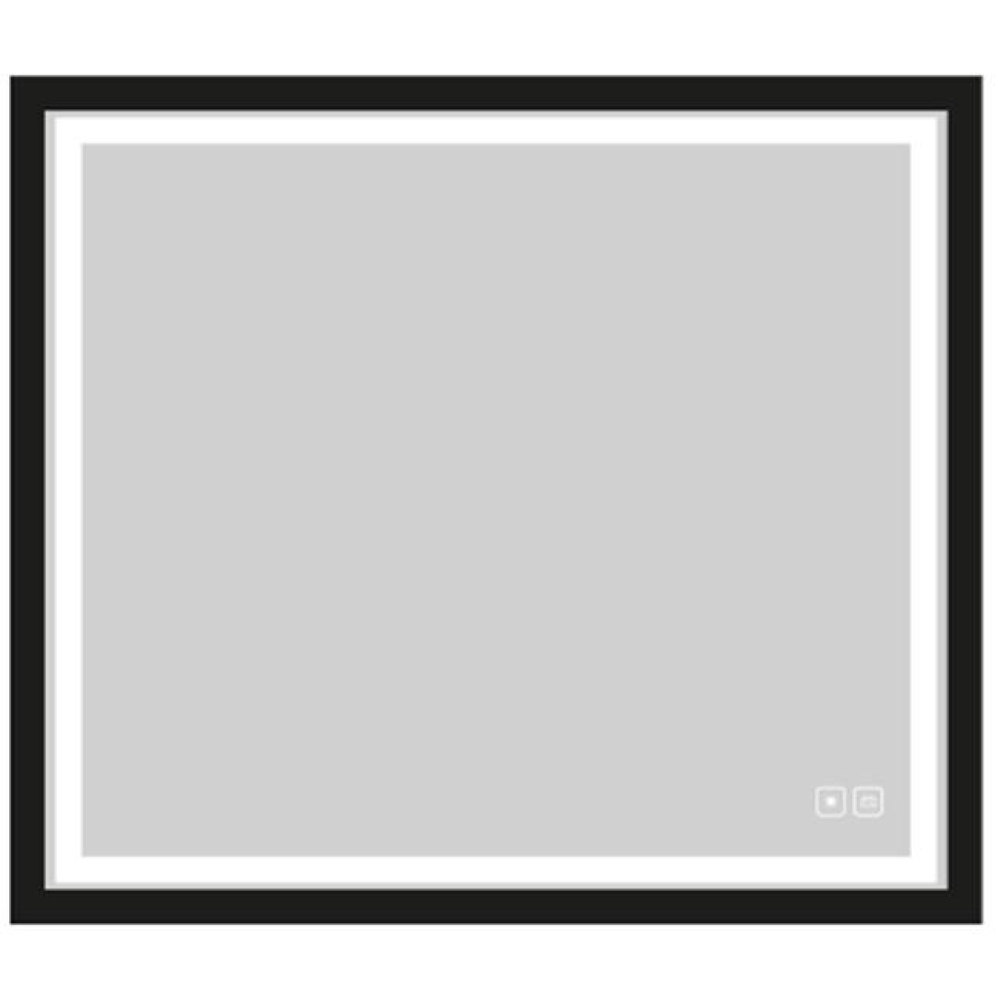 Portrait III Lighted Slique Mirror, 48'' x 36'' x 7/8'', Rectangular