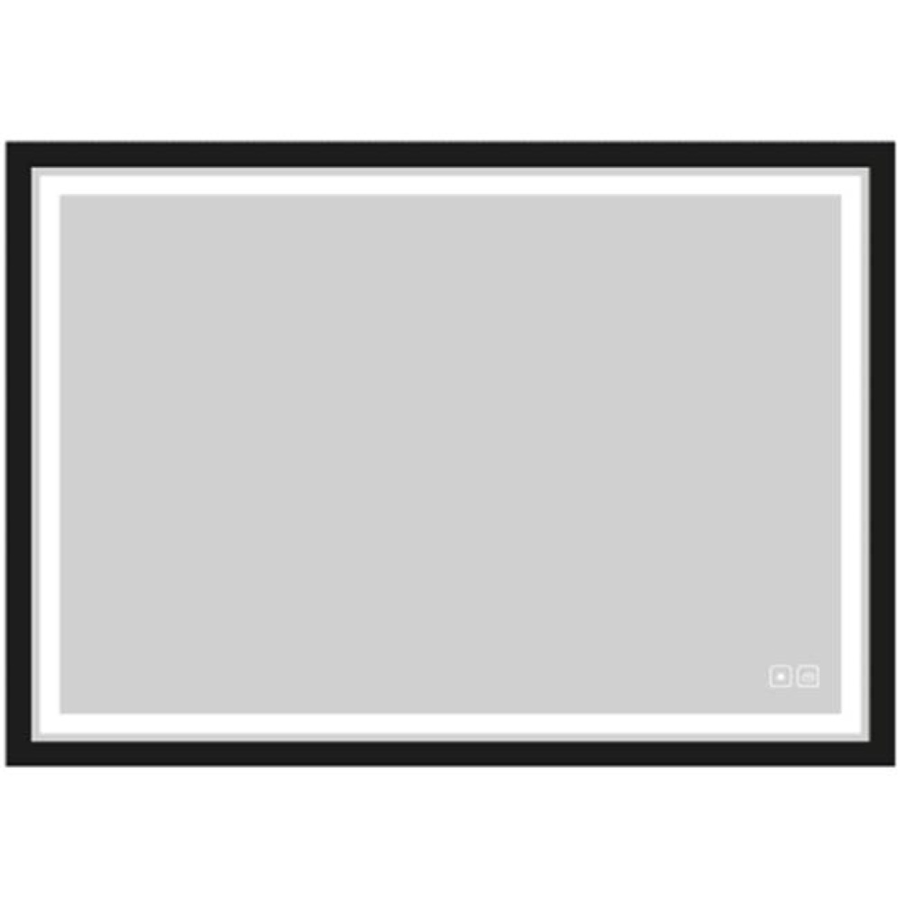 Portrait III Lighted Slique Mirror, 60'' x 42'' x 7/8'', Rectangular