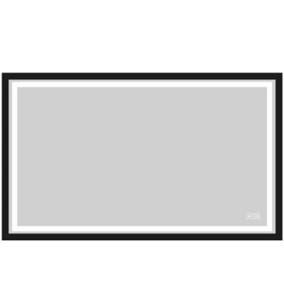 Portrait III Lighted Slique Mirror, 72'' x 42'' x 7/8'', Rectangular