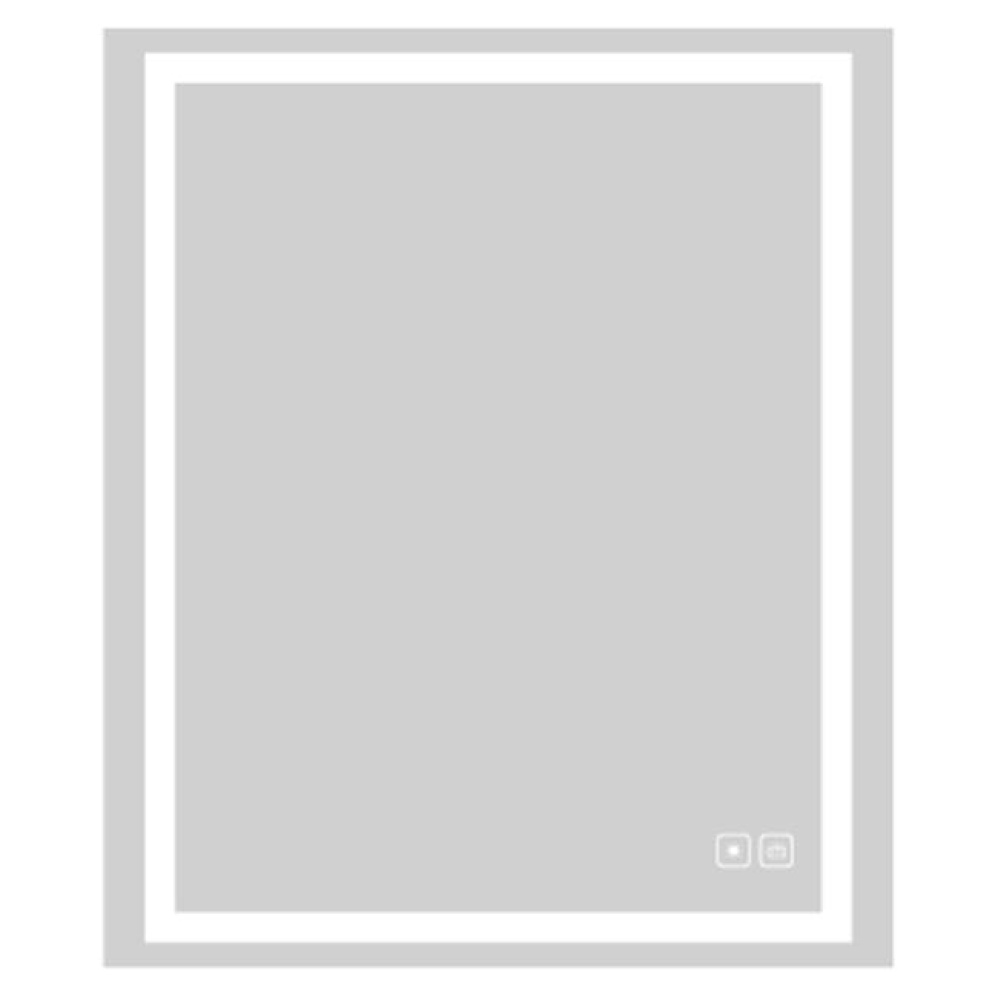 Serenity III Lighted Slique Mirror, 36'' x 36'' x 7/8'', Rectangular