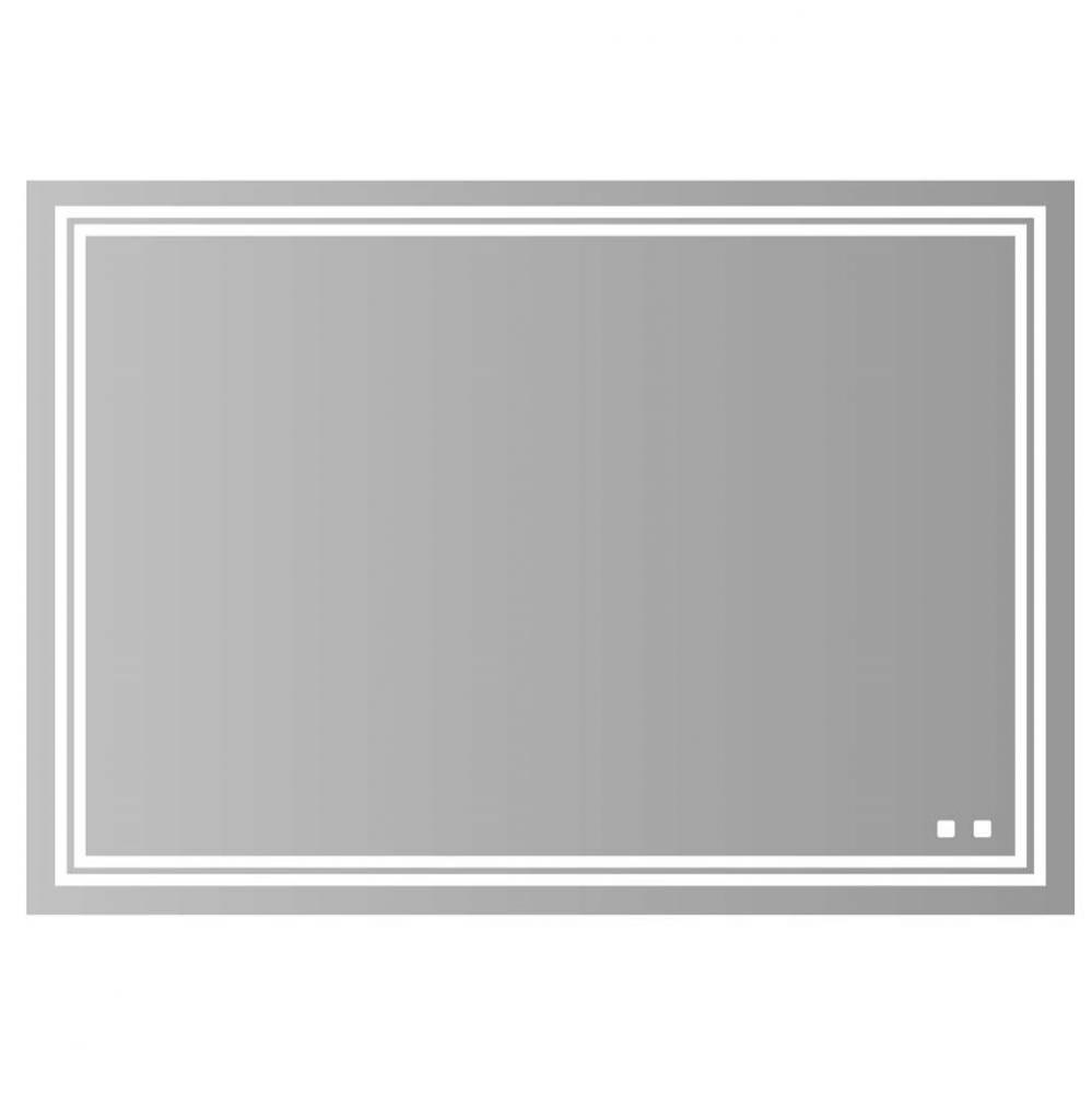 Madeli Zen Lighted Slique Mirror, 60'' x 36'' x 7/8'', Rectangular,