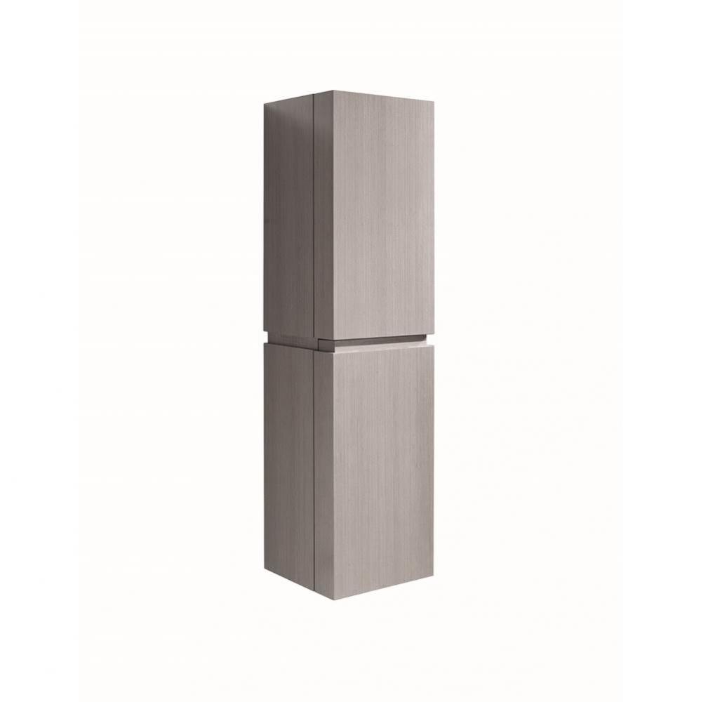 Madeli Urban 16''W x 15''D x 60''H Wall Hung Linen Cabinet L Hinged