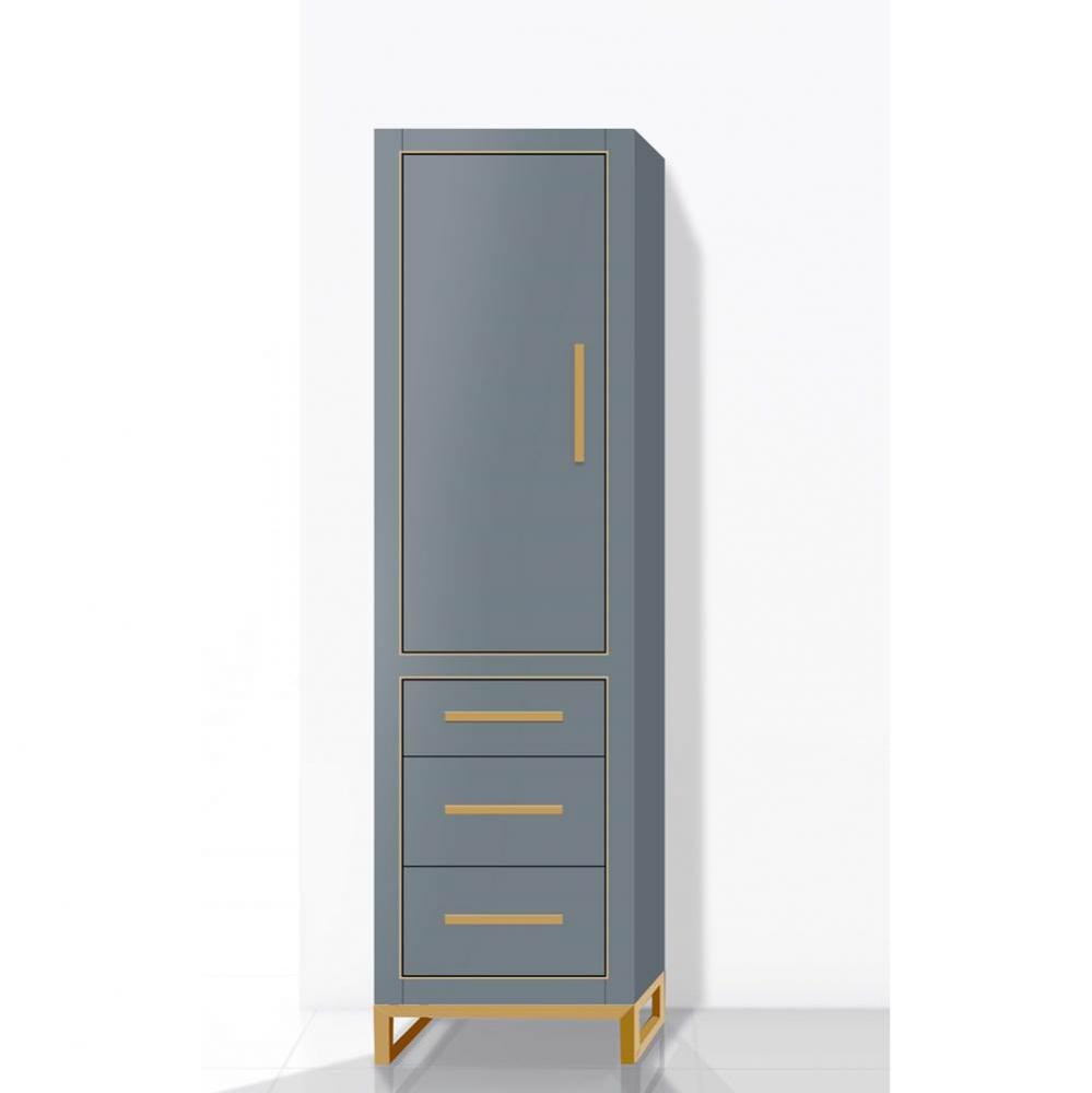 Madeli Estate 20''W x 18''D x 76''H Free Standing Linen Cabinet L Hi