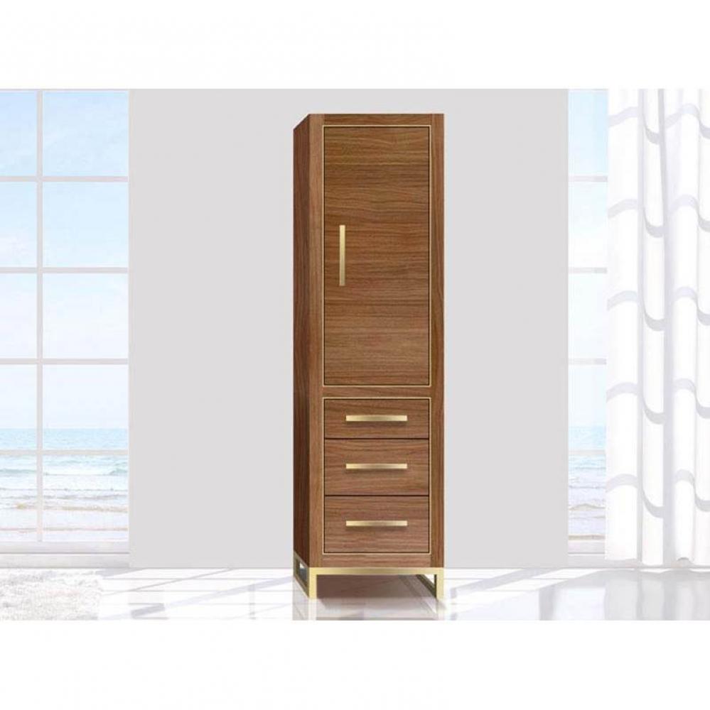 Madeli Estate 20''W x 18''D x 76''H Free Standing Linen Cabinet R Hi