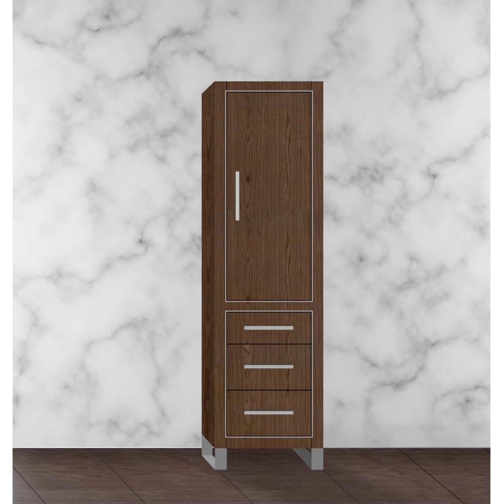 Madeli Estate 20''W x 18''D x 76''H Free Standing Linen Cabinet R Hi