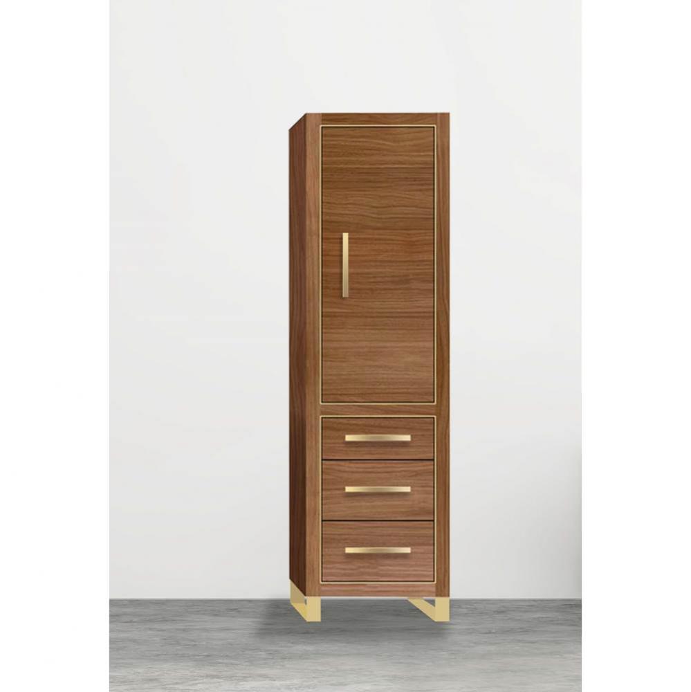 Madeli Estate 20''W x 18''D x 76''H Free Standing Linen Cabinet R Hi