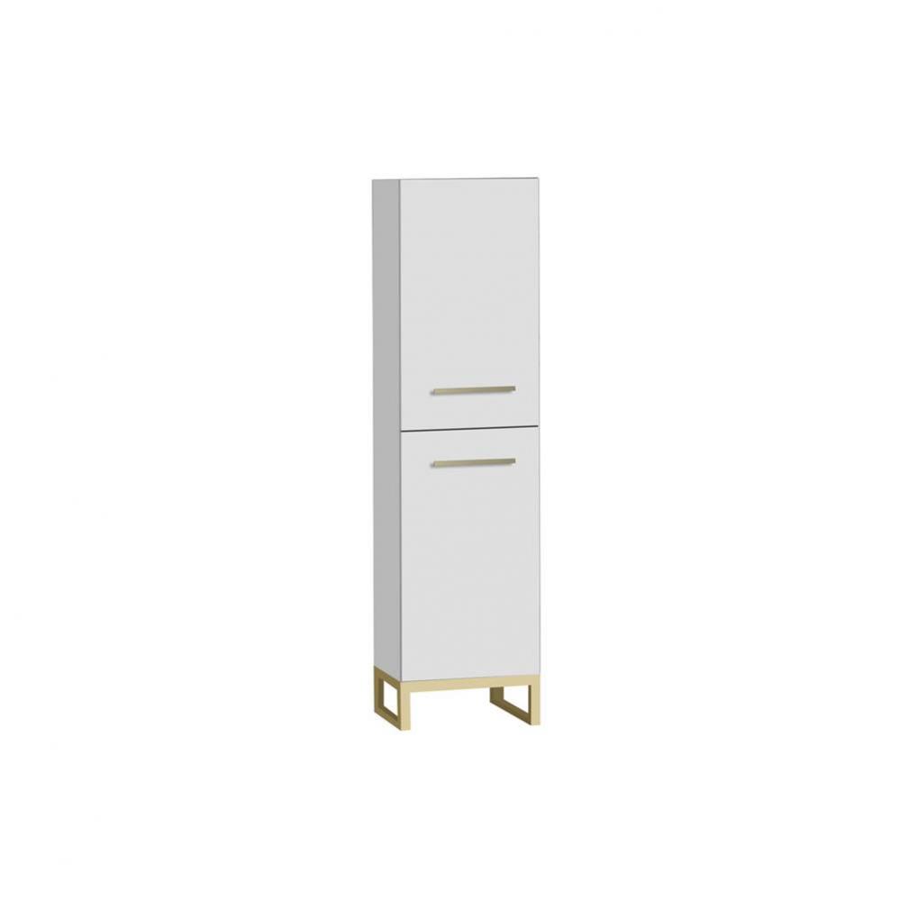 Madeli Savvy 20''W x 18''D x 76''H Free Standing Linen Cabinet L Hin