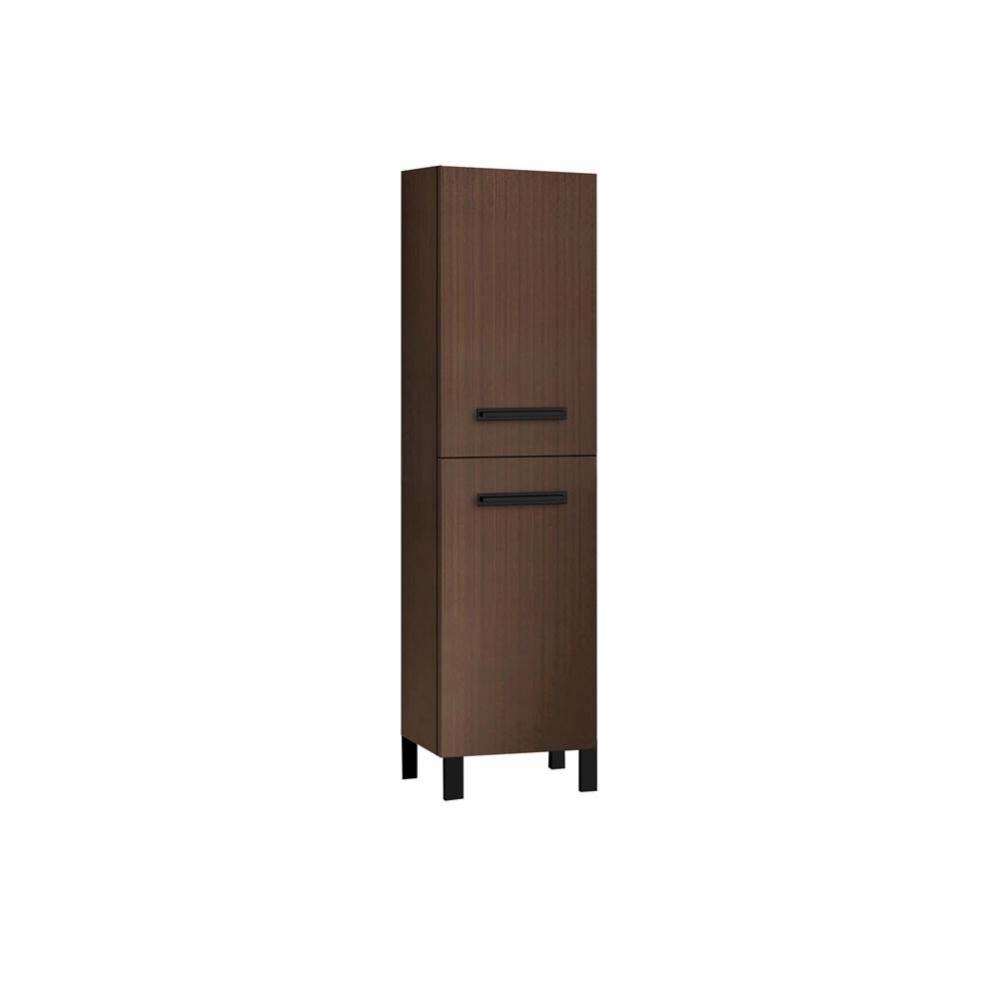 Savvy 20''W x 18''D x 71''H Free Standing Linen Cabinet L Hinged in