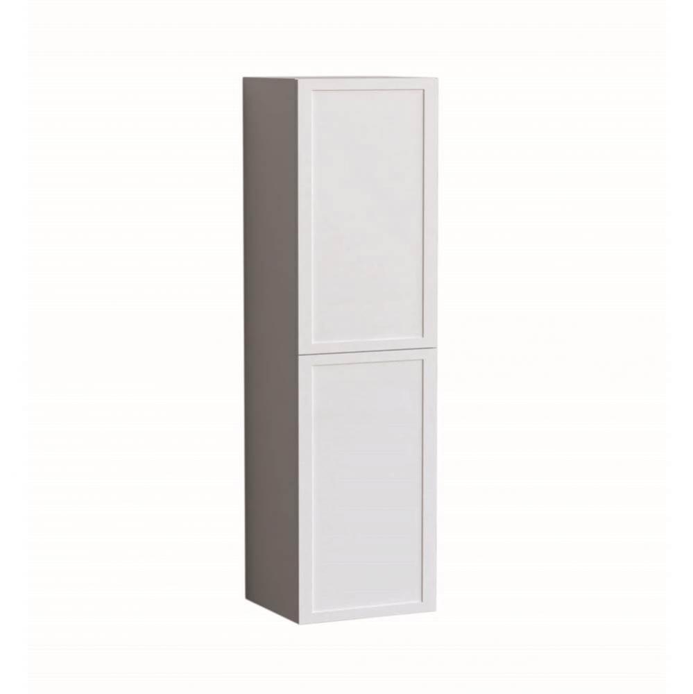 Madeli Contour 20''W x 18''D x 71''H Wall Hung Linen Cabinet L Hinge