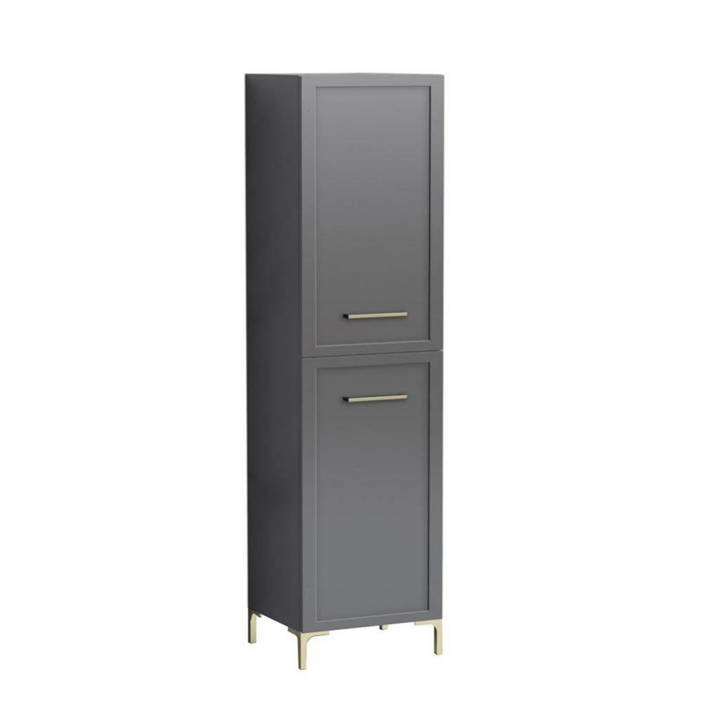 Madeli Portrait 20''W x 18''D x 76''H Free Standing Linen Cabinet R