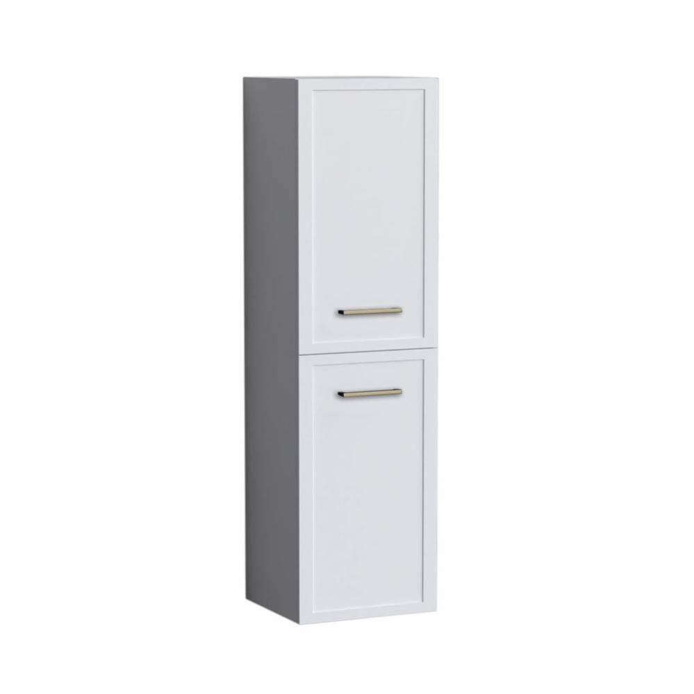 Madeli Contour 20''W x 18''D x 71''H Wall Hung Linen Cabinet R Hinge