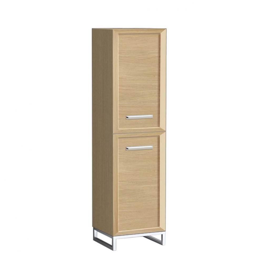 Madeli Portrait 20''W x 18''D x 76''H Free Standing Linen Cabinet L