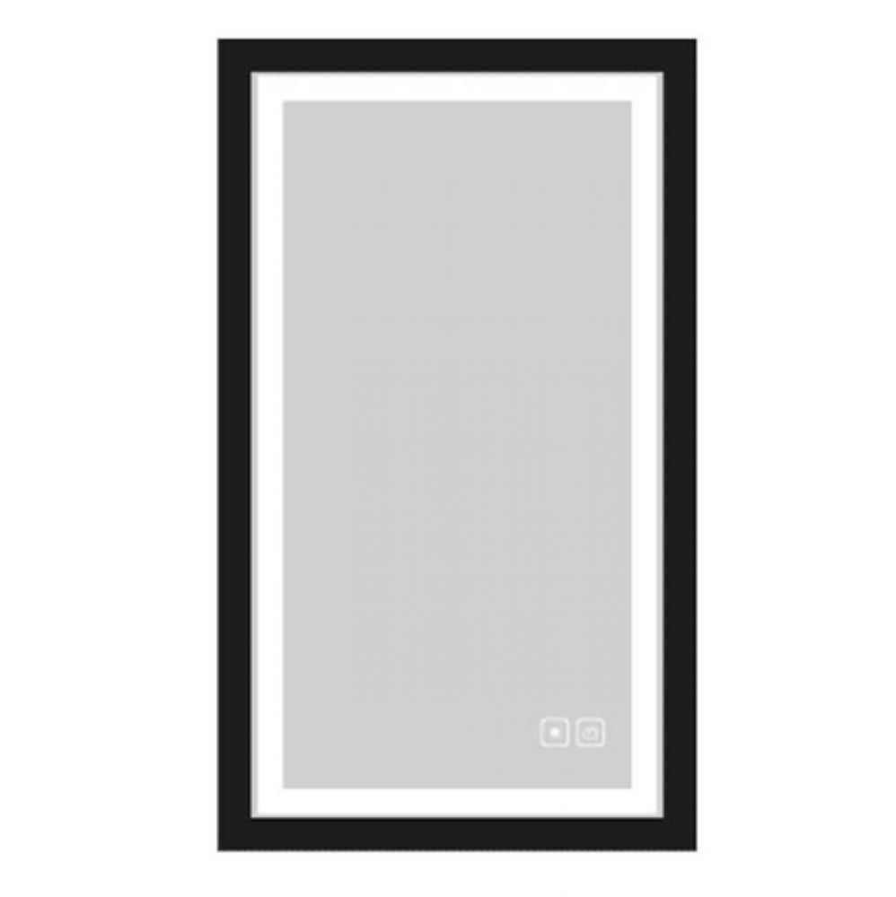 Madeli Portrait Lighted Slique Mirror, 20'' x 30'' x 7/8'', Rectangu