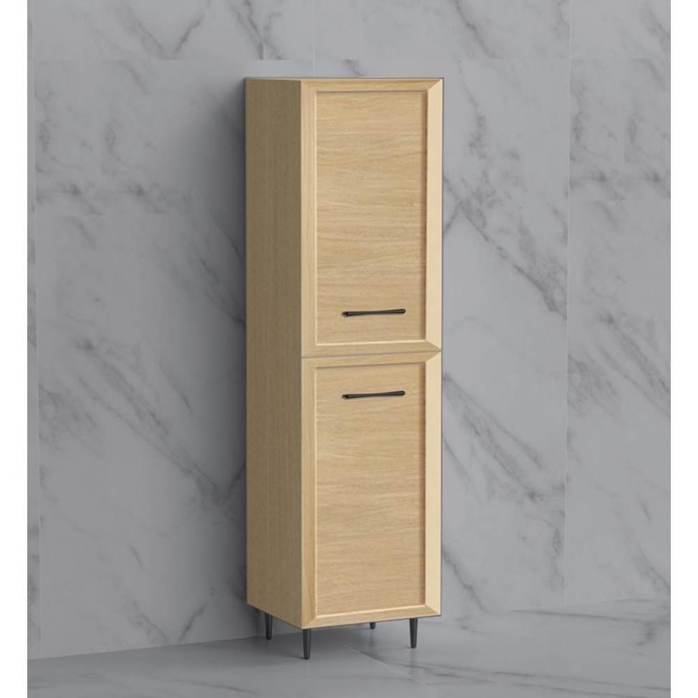 Madeli Portrait 20''W x 18''D x 76''H Free Standing Linen Cabinet R