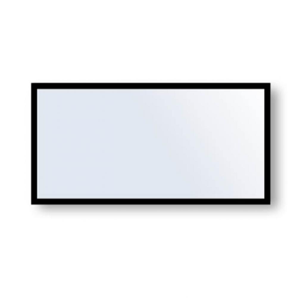 Madeli Accent Framed Mirror, 60'' x 30'' x 3/4'', Rectangle, Polishe