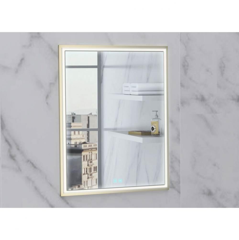 Madeli Illusion Lighted Mirrored Cabinet, Recessed Mount, 20'' x 30'' x 4-3/4&