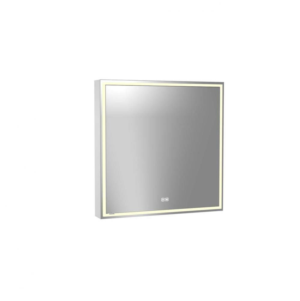 Madeli Pioneer Lighted Mirrored Cabinet, Surface Mount, 30'' x 30'' x 4-3/4&ap