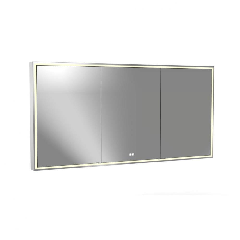 Madeli Pioneer Lighted Mirrored Cabinet, Surface Mount, 72'' x 36'' x 4-3/4&ap