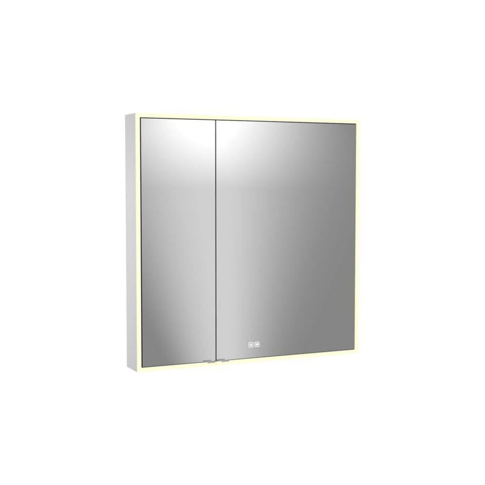 Madeli Vanguard Lighted Mirrored Cabinet, Surface Mount, 36'' x 36'' x 4-3/4&a