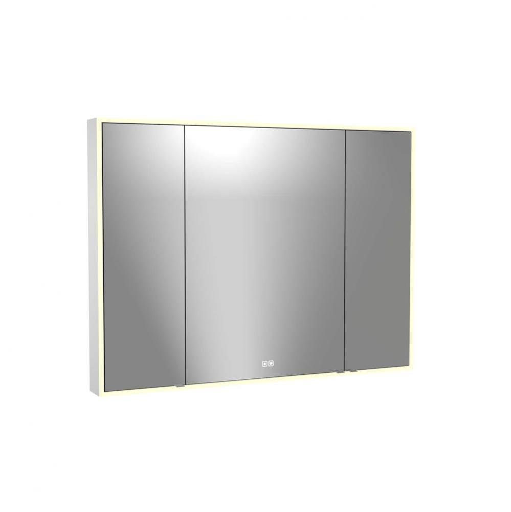 Madeli Vanguard Lighted Mirrored Cabinet, Surface Mount, 48'' x 36'' x 4-3/4&a