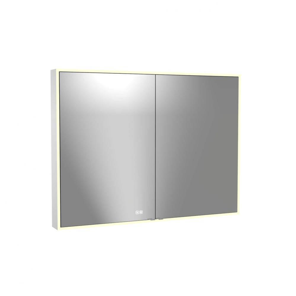 Madeli Vanguard Lighted Mirrored Cabinet, Surface Mount, 48'' x 36'' x 4-3/4&a