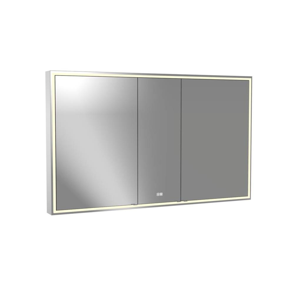 Pioneer Lighted Mirrored Cabinet, Surface Mount, 60'' x 36'' x 4-3/4'&apo
