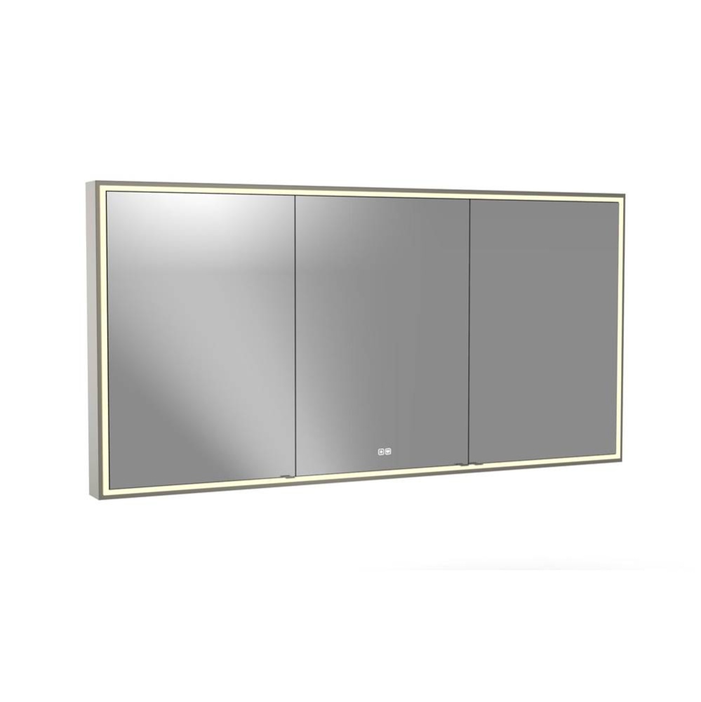 Pioneer Lighted Mirrored Cabinet, Surface Mount, 72'' x 36'' x 4-3/4'&apo