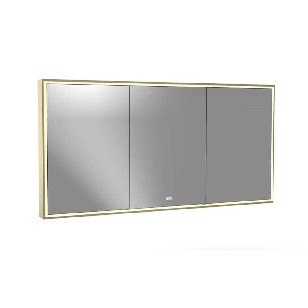 Pioneer Lighted Mirrored Cabinet, Surface Mount, 72'' x 36'' x 4-3/4'&apo
