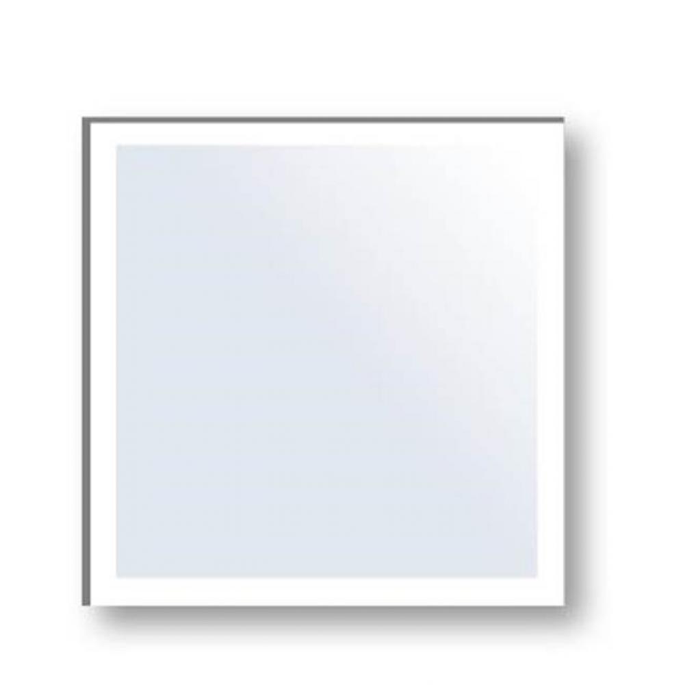 Edge Mirror 36'' X 36'', Frosted Edge. Dual Installation,