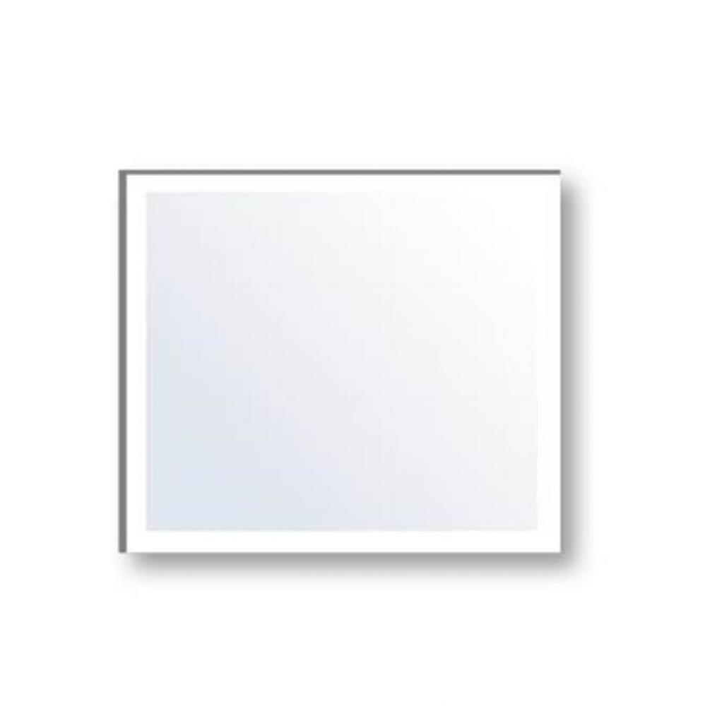 Madeli Edge Mirror, 42'' x 36'' x 3/4'', Rectangle, Frosted Edge