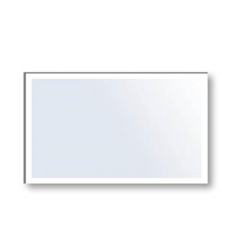 Edge Mirror 60'' X 36'', Frosted Edge. Dual Installation,