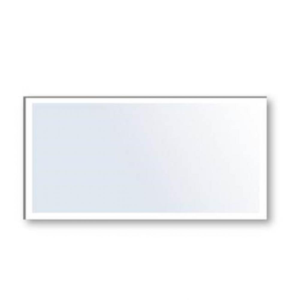 Edge Mirror 72'' X 36'', Frosted Edge. Dual Installation,