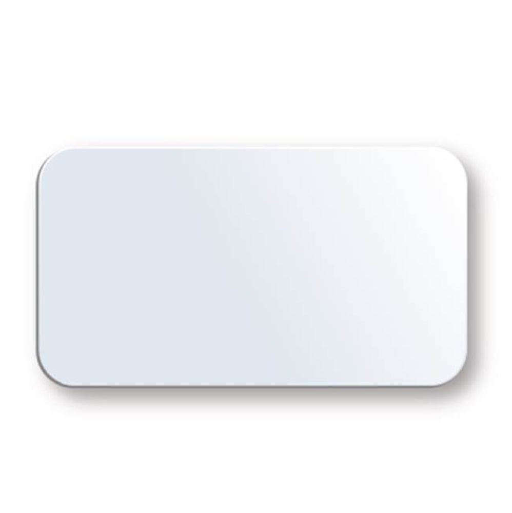 Euro Mirror, 36''x 20'' x 3/4'', Rectangle, Rounded Edge