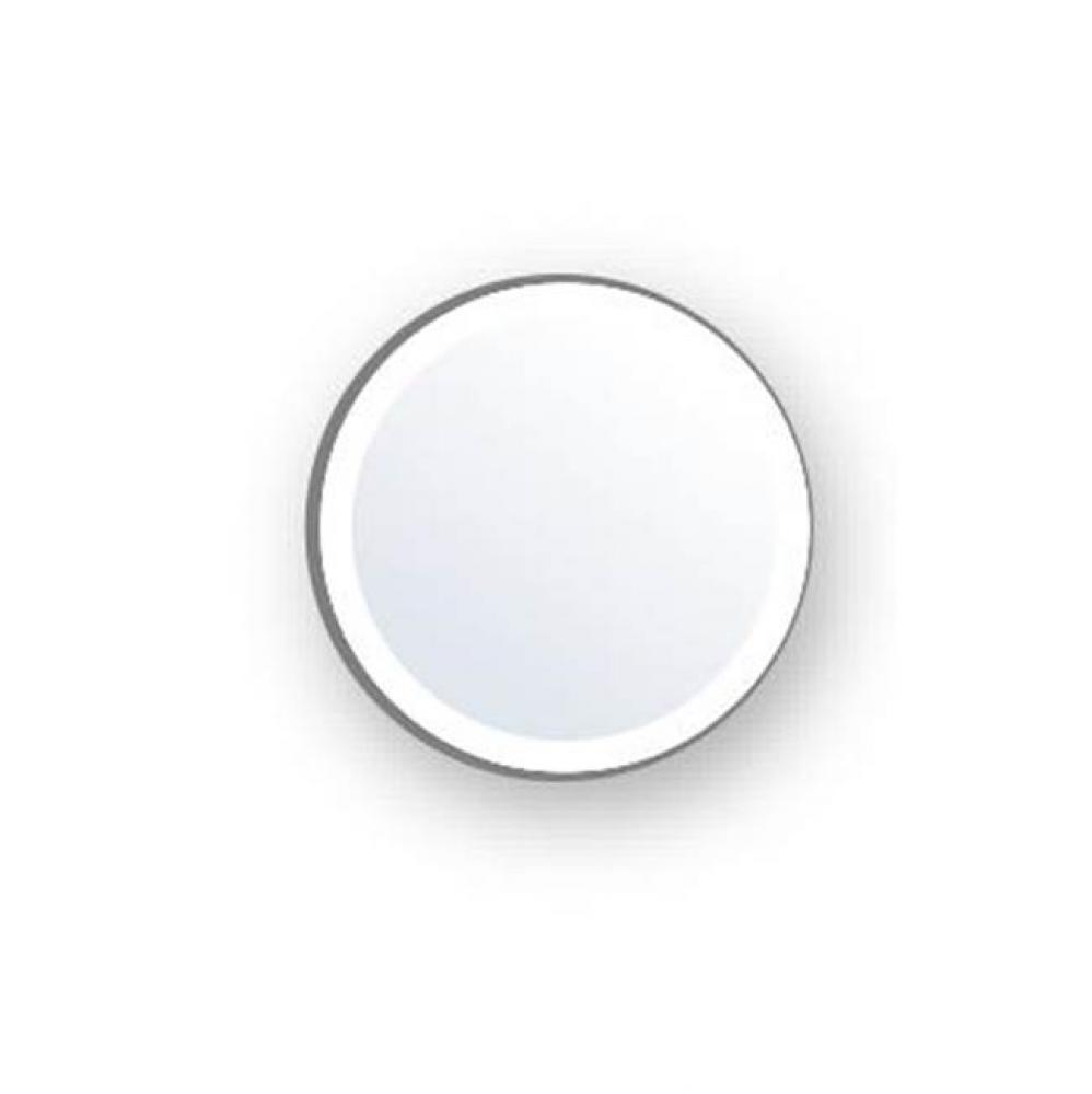 The ''O'' Collection Mirror 24'' Round, Frosted Edge,