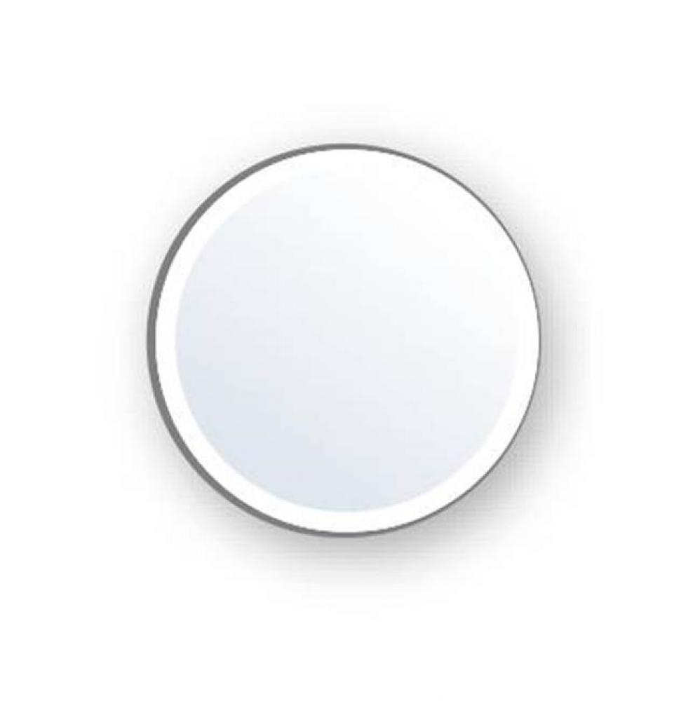 The ''O'' Collection Mirror 36'' Round, Frosted Edge,