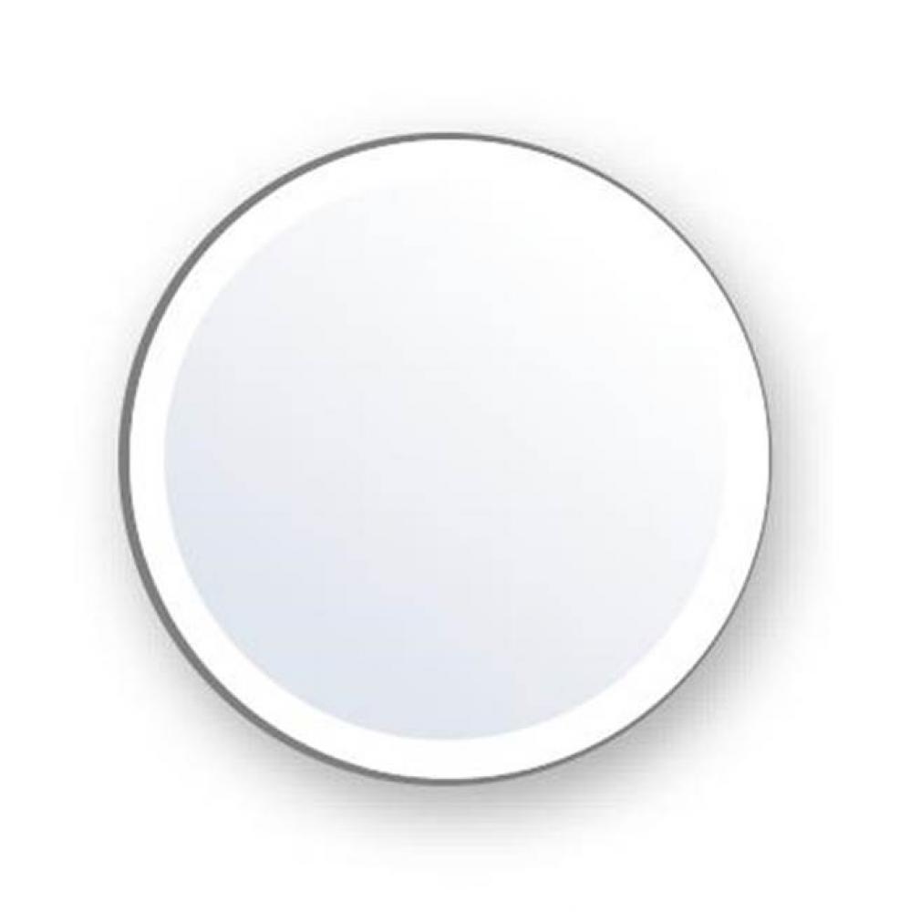 The ''O'' Collection Mirror 42'' Round, Frosted Edge,
