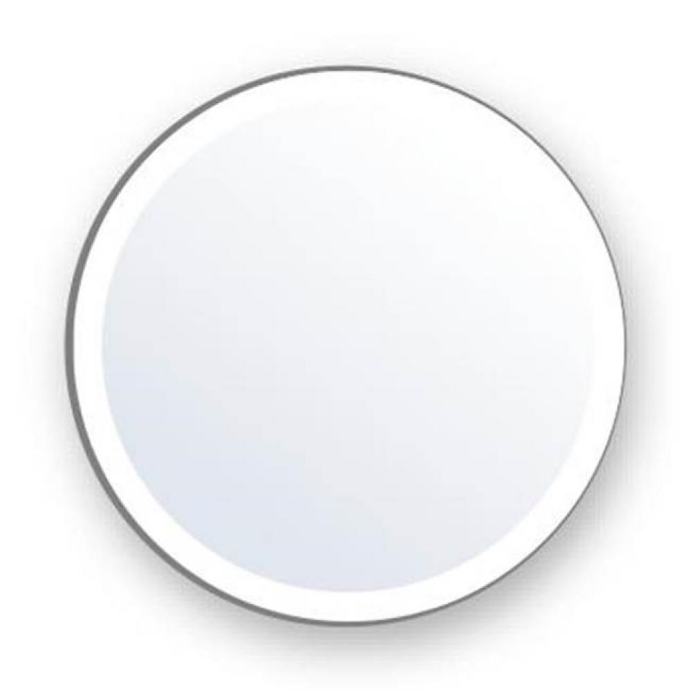 The ''O'' Collection Mirror 48'' Round, Frosted Edge,