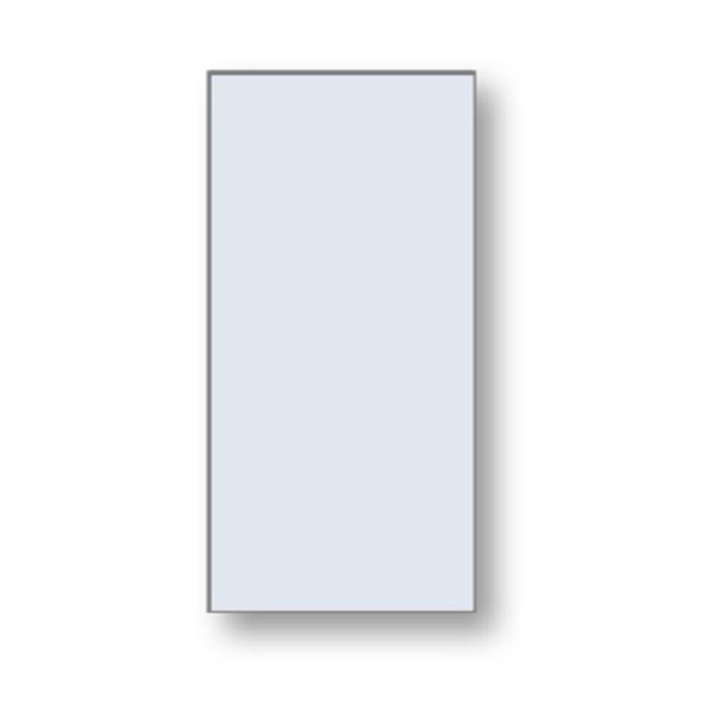 Vetro Mirror, 24''x 48'' x 3/4'', Rectangular,  Frosted Edge