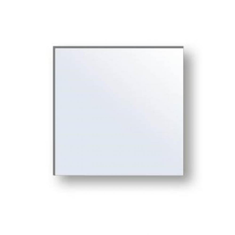 Vetro Mirror. 30'' X 30'', Plain Edge. Dual Installation,