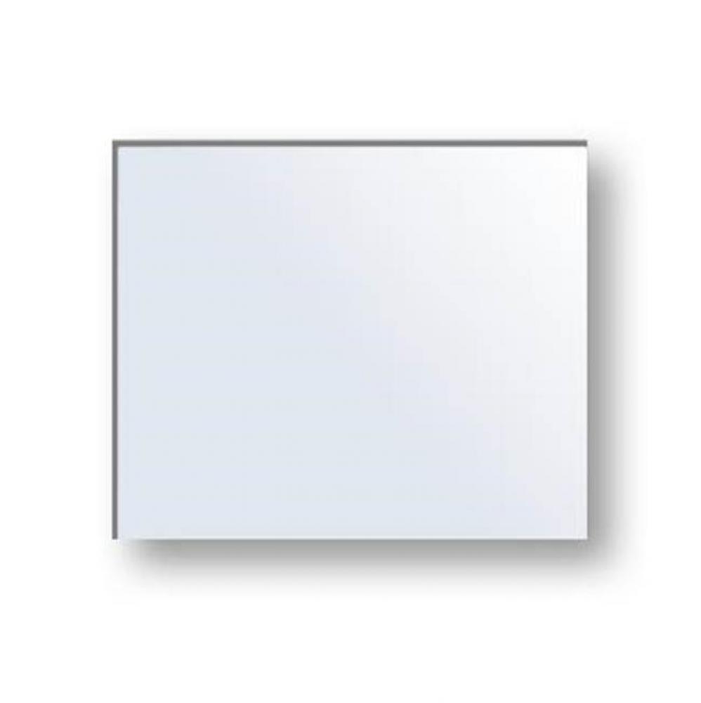 Vetro Mirror. 36'' X 30'', Plain Edge. Dual Installation,