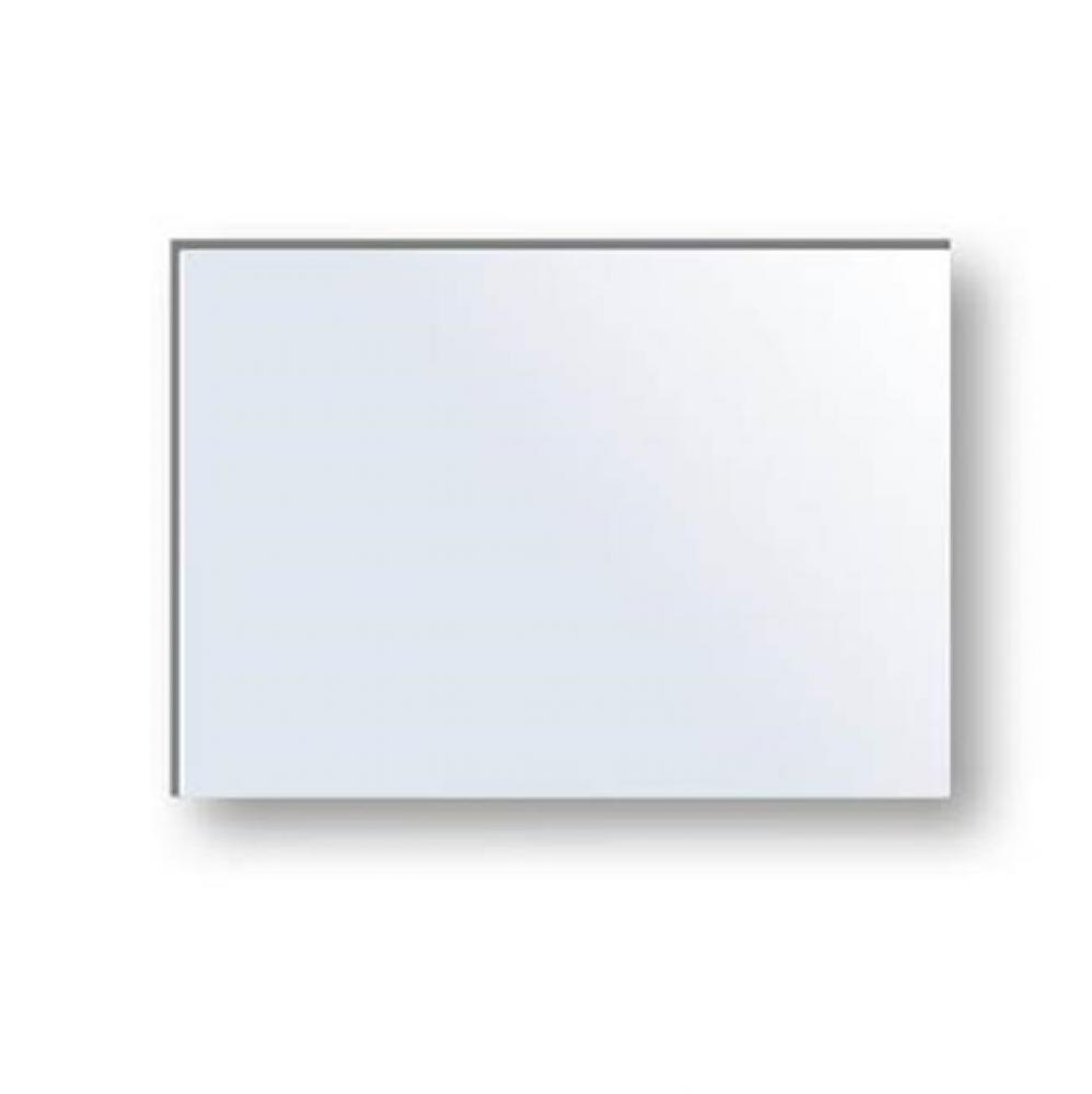 Vetro Mirror. 42'' X 30'', Plain Edge. Dual Installation,