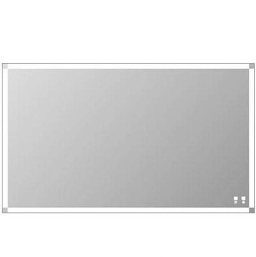 Tranquiliity II Lighted Slique Mirror, 72'' x 42'' x 7/8'', Rectangu