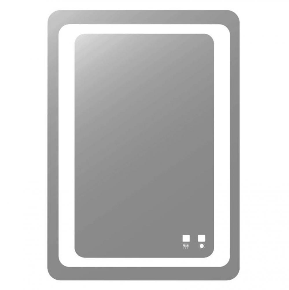 Vision III Lighted Slique Mirror, 30'' x 42'' x 7/8'', Rectangular,