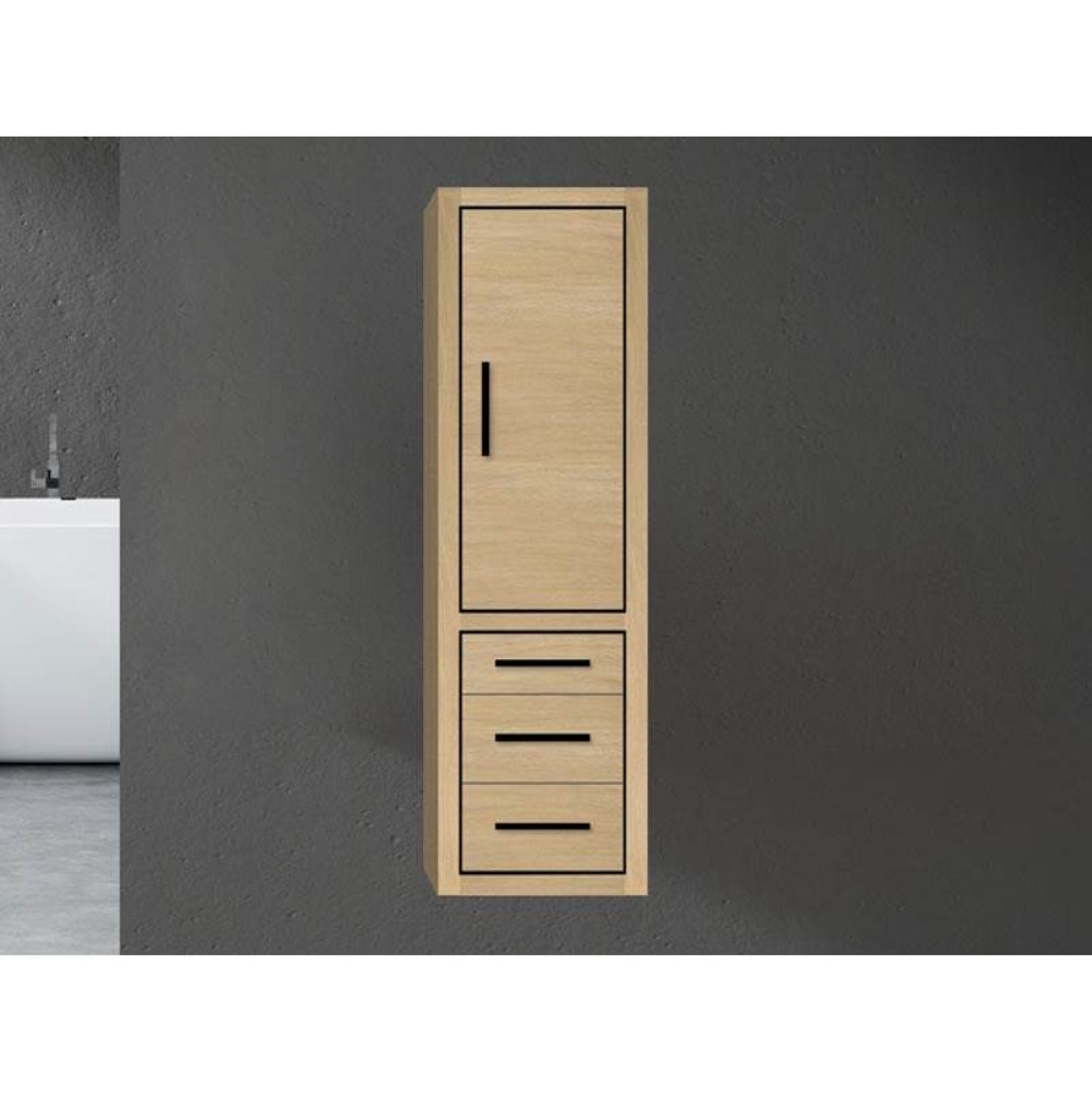 Villa 20''W x 18''D x 71''H Wall Hung Linen Cabinet R Hinged In