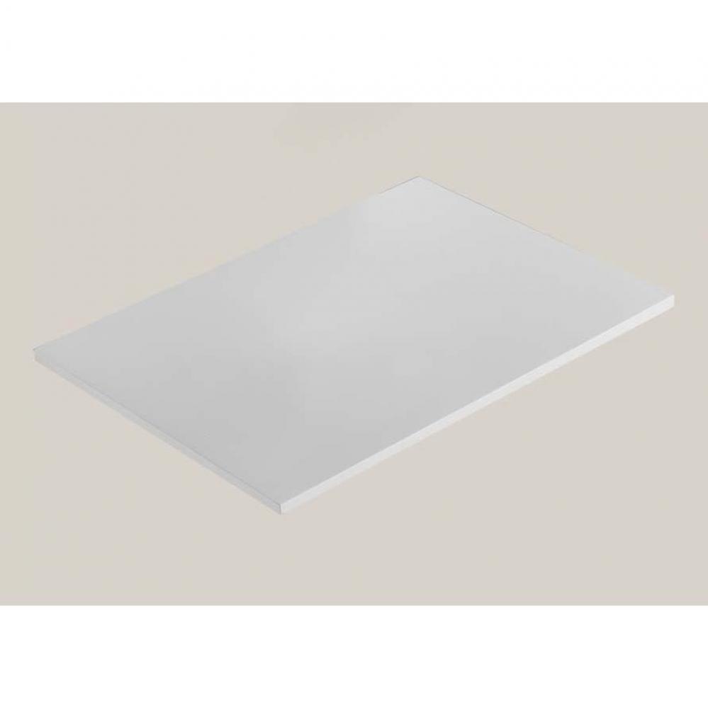 Madeli X-Stone Countertop, 30'' x 18'' x 3/4'', No Cut-out, Matte Wh