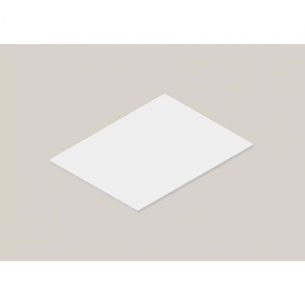 Madeli X-Stone Countertop, 36'' x 22'' x 3/4'', No Cut-out, Matte Wh