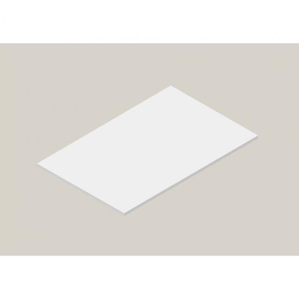 Madeli X-Stone Countertop, 48'' x 22'' x 3/4'', No Cut-out, Matte Wh