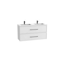 Madeli B305-48D-002-WH-NP-00 - Apex 48D'' Wall hung  Vanity Cabinet in White Finish/HW: No Handle