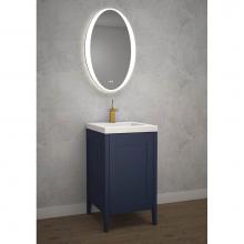 Madeli B710-20-001-SA-NP - Madeli Encore 20'' Free Standing Vanity Sapphire - No Handles