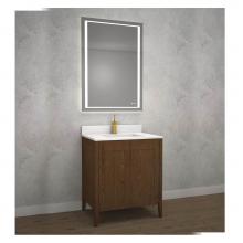 Madeli B710-24-001-BR-NP - Madeli Encore 24'' Free Standing Vanity Brandy - No Handles